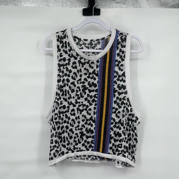 Free people movement boxy oversized leopard tank - Picture 1 of 7